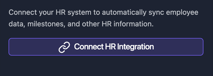 Connect HR button