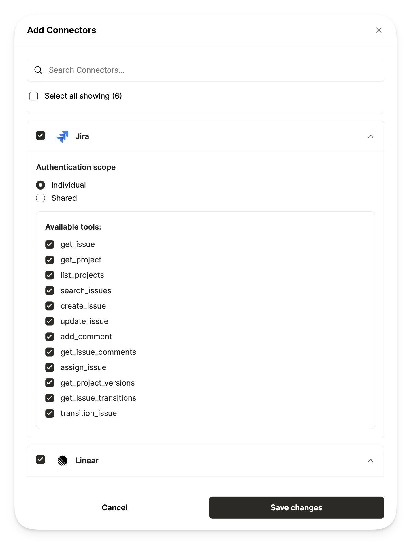 Add Connectors to Tool Pack